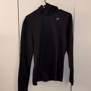 Gymshark Black Performance Hoodie